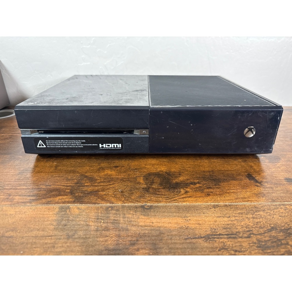 Microsoft Xbox One Model 1540 Black Console For Parts Or Repair Only 500GB